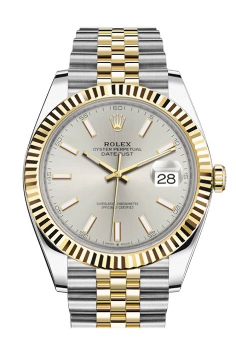 rolex mens watch gold and silver|rolex watches 18k gold price.